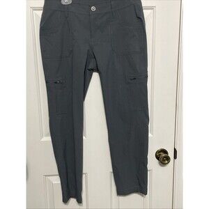 Kuhl Horizn Gray Cargo Hiking Pants Sz 10, 27” Inseam Ankle